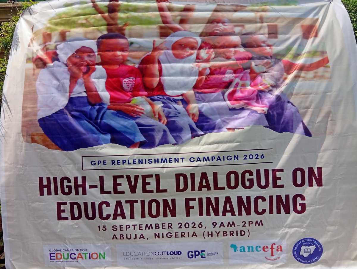 csacefa's tweet photo. In the build up to the #replenishmentcampaign CSACEFA is hosting a high level discussion with government and partners on the #multiplyposibilities in Abuja. @globaleducation @GPforEducation https://t.co/ZAjLo1843c