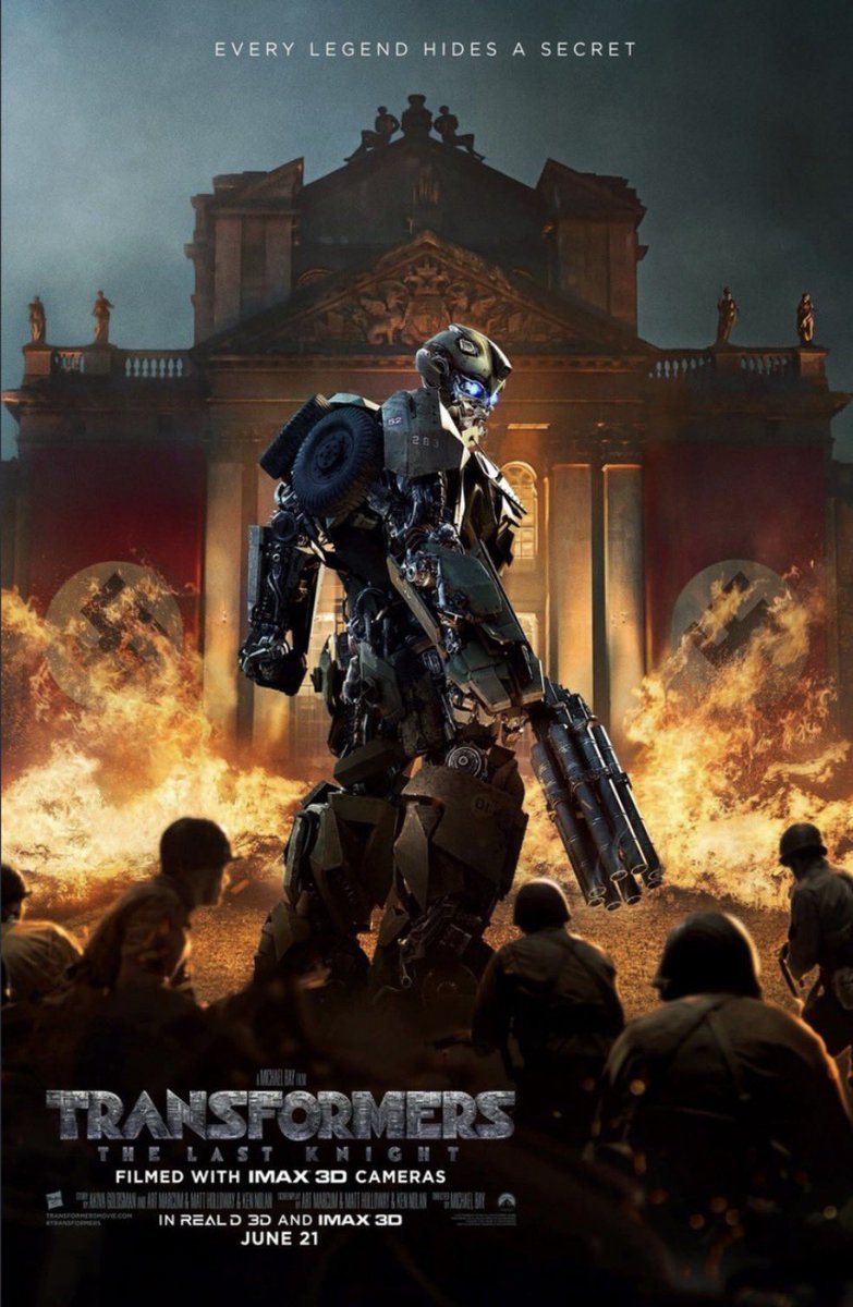 The_PrimeNation's tweet photo. Transformers The Last Knight 2017 Review (4/10)

Check comments to see in depth review 

#Transformers #Transformersthelastknight #TransformersTLK https://t.co/mNwqEafg9s