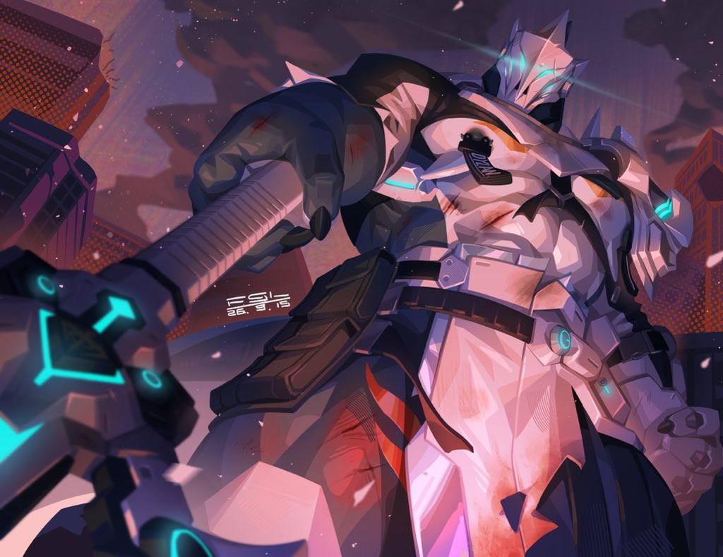 Alochin_XCC's tweet photo. After a fierce battle, Shark Champion Dylan took down the cunning brute that had wrecked the city. https://t.co/V6Rst4pDt2