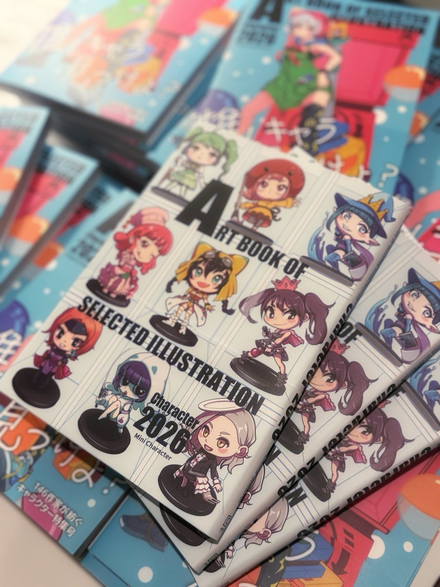 artbook_jp's tweet photo. とても綺麗に刷り上がってきました！お手元に届くまでどうぞお楽しみに！　#Character2026 #キャラクター2026 
#artbook事務局 https://t.co/mFIadVFtnT