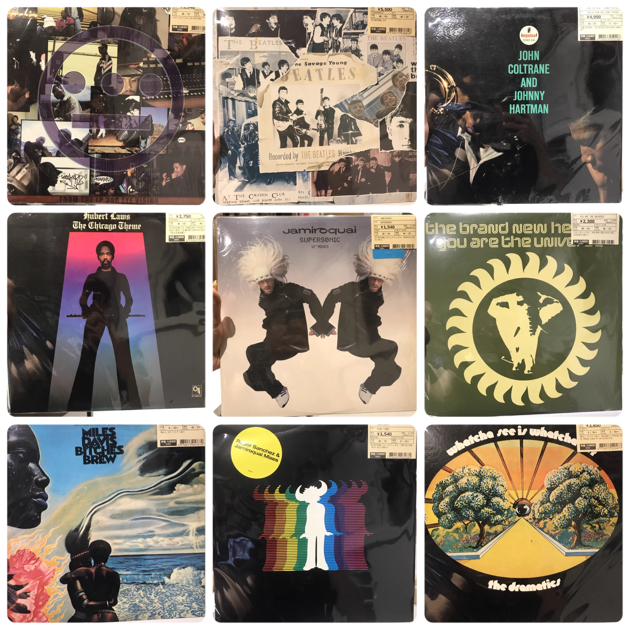 【12枚】HIPHOP レコード セット売り名盤 HMV record shop 心斎橋 on X: 