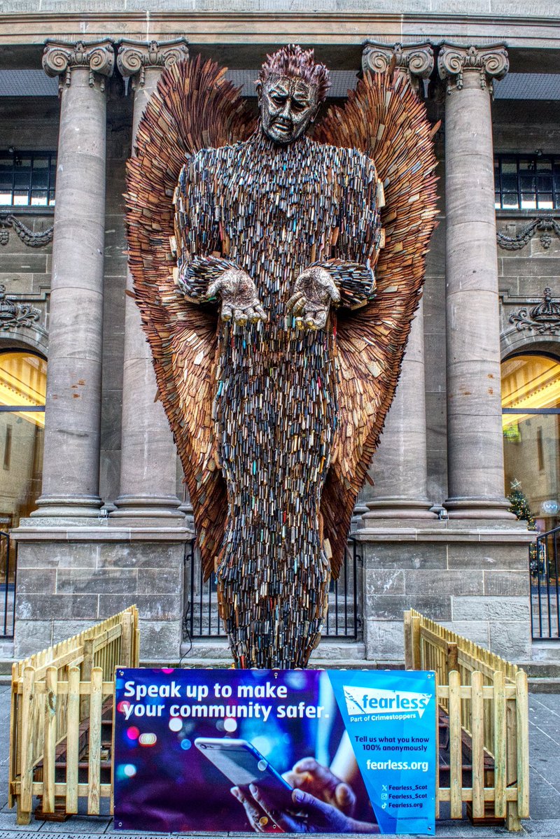 woodiechef's tweet photo. Knife Angel.
#WeekKforKn #AlphabetChallenge https://t.co/5Sdagm0qF8