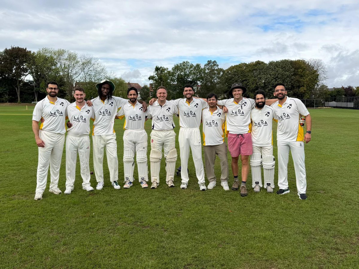 PottRotation's tweet photo. 🏏 Sunday 13th September was our Consultant vs Registrar Cricket Match with @RoyalLondonOrth  

🏆 Consultants won the game on the penultimate ball...

👏 A massive thank you to our sponsors: @uocuk2 @quest_med and @LEDAortho who made the day possible! https://t.co/Nd2XAnlnkk