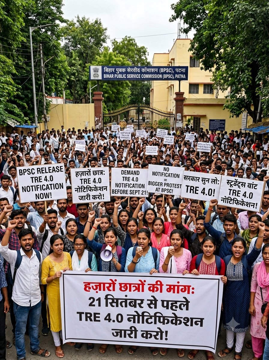 sinhaniranjank1's tweet photo. सरकार की मंशा को समझने की कोशिश कीजिए। अगर Appearing के नाम पर TRE 4.0 की प्रक्रिया को  टाला जाता है, तो इसका सीधा असर छात्रों के भविष्य पर पड़ेगा
इसलिए अब सक्रिय होइए
हर साल भर्ती का वादा हुआ है तो TRE 4.0 का रास्ता साफ होना चाहिए और भर्ती प्रक्रिया समय पर शुरू होनी चाहिए! https://t.co/iRlpOGZ5Gs