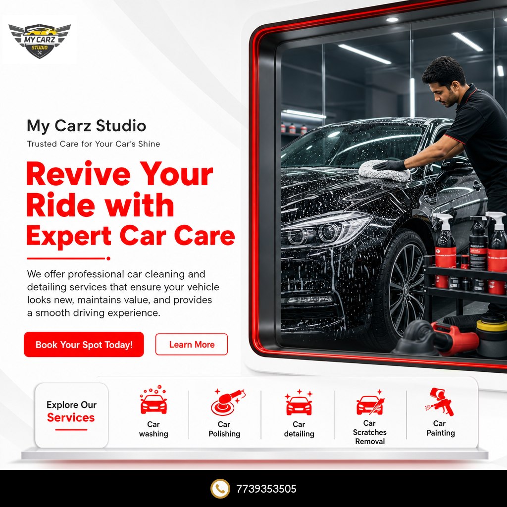 kevinthomp34965's tweet photo. My Carz Studio offers expert car detailing to keep your vehicle spotless and refreshed. Find a top-quality car wash near you for a clean, polished look. https://t.co/RzttVrCp8A