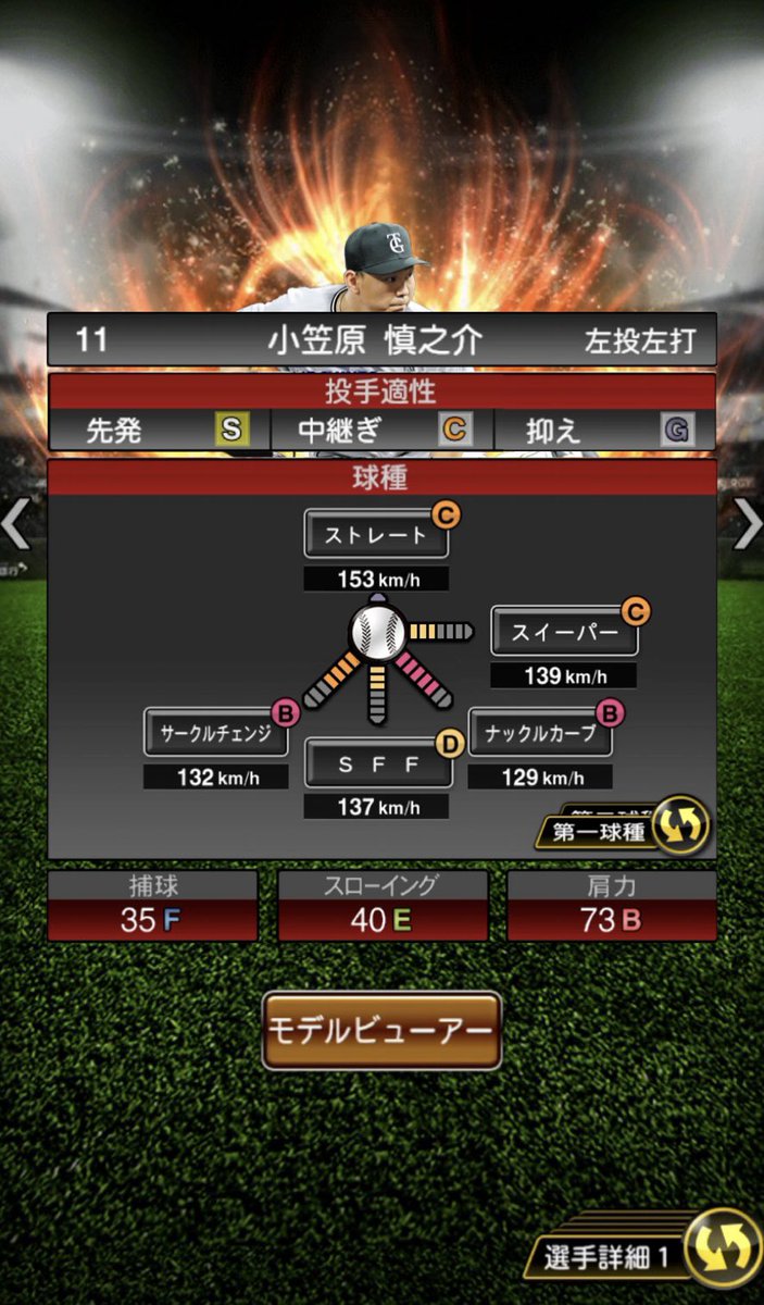 tankeotoko's tweet photo. 巨人小笠原、巨人査定班に魔改造され死亡
なお、明日の試合には間に合う模様
#プロスピa #カッスレ https://t.co/mZ0Mvr3coM