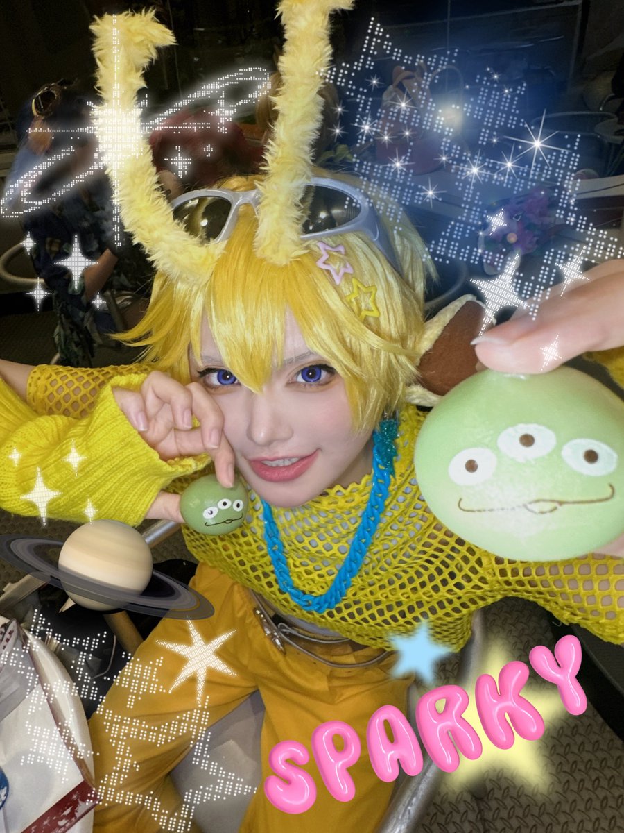 machan_02cos's tweet photo. Aloha~🤙🌺
今年のスニークもみんなと試作品🚀🪐

⋆⭒˚.⋆🪐 ⋆⭒˚.⋆⭒˚.⋆⭐️⋆⭒˚.⋆
#Dハロ仮装2026
#Dハロ仮装 https://t.co/f4SB0DGZbT