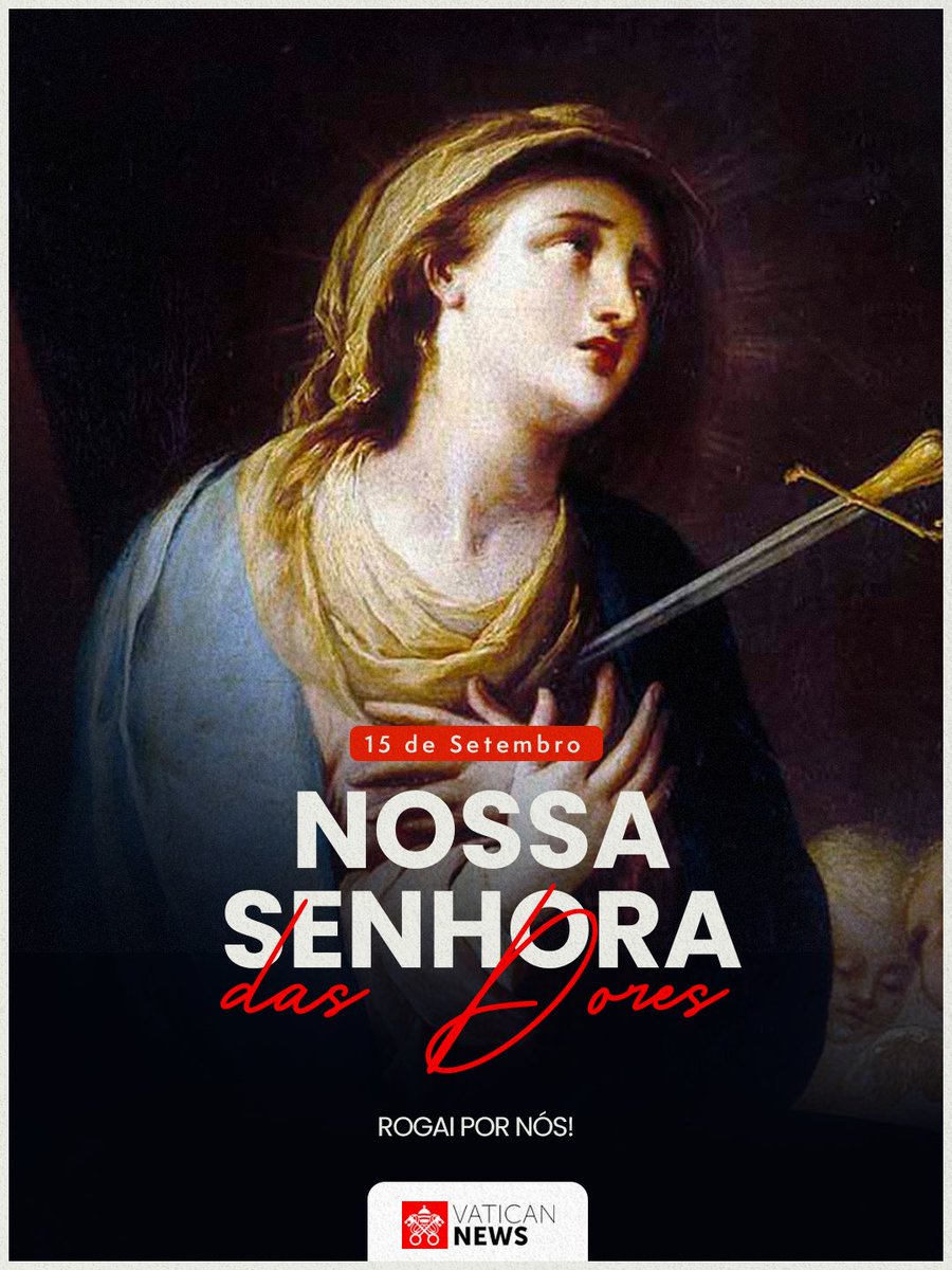 vaticannews_pt's tweet photo. 🙏 Nossa Senhora das Dores, rogai por nós! #SantoDoDia https://t.co/adO9yQTF5D