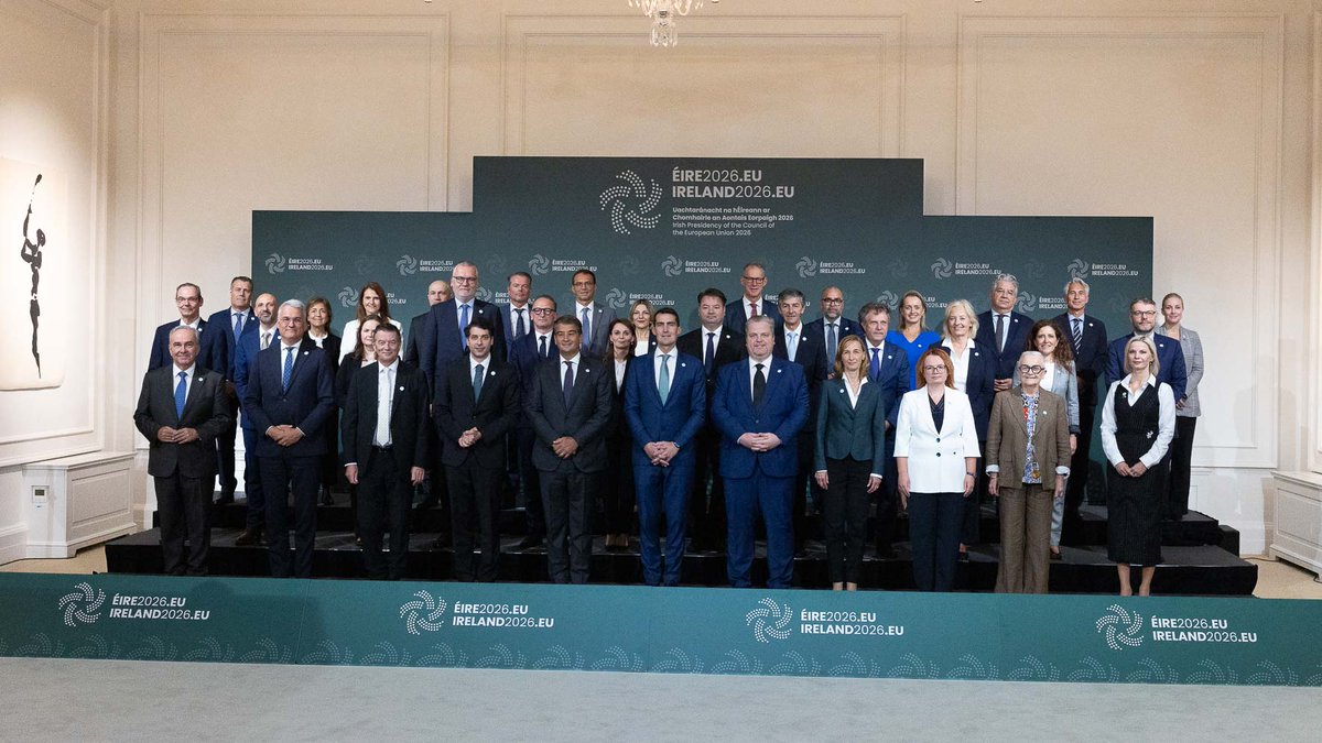 SECO_CH's tweet photo. On 14-15 September 2026, Switzerland participated in the Informal EU Ministerial Meeting on Cohesion Policy in Dublin. 
Amb. Pietro Lazzeri highlighted the impact of the second 🇨🇭 Contribution through innovation, partnerships &amp; inclusion towards sustainable growth across Europe. https://t.co/9Dh6z6w6vX