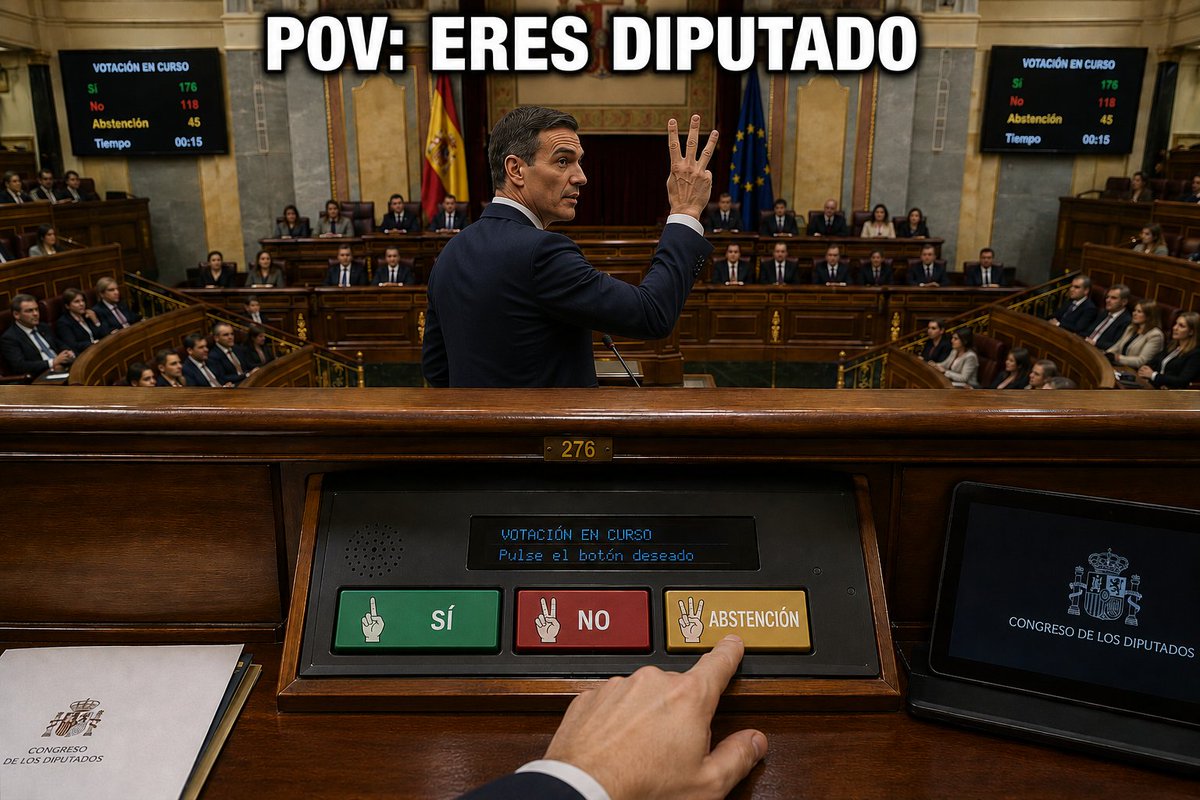 2aTransicion's tweet photo. Los diputados pueden votar en conciencia, pero si lo hacen en sentido contrario a su partido, no le vuelven a elegir para las listas. ¿Lo van a hacer?

Si hay listas, no hay representación ni democracia, sino oligarquía de jefes de partido (partitocracia). https://t.co/Qx4iYBxjBQ