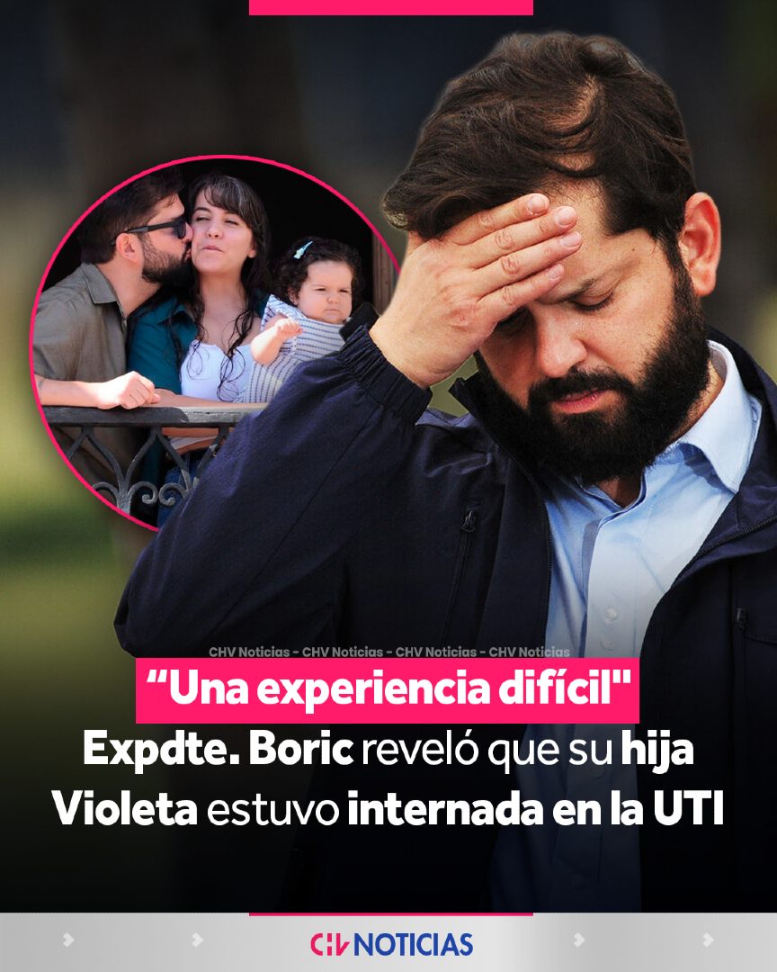 chvnoticias's tweet photo. 👉 El expresidente Gabriel Boric reveló que su hija Violeta, de un año y tres meses, estuvo una semana hospitalizada en la UTI del Hospital Exequiel González Cortés por una neumonía.

🗣️ "Pasamos susto, pero ahora ya estamos en casa y la chica ha vuelto a reír a carcajadas", escribió junto a su pareja Paula Carrasco en Instagram.

🏥 El relato derivó en un sentido agradecimiento a la salud pública y a los equipos del hospital que atendieron a la pequeña. "Hemos visto demasiadas veces cómo algunos en política despotrican contra la salud pública sin considerar a quienes en ella trabajan", señaló el exmandatario.

🗣️ "Hay otra cara que se destaca poco en tiempos de normalidad: el tremendo profesionalismo y dedicación con que la grandísima mayoría realiza día a día su labor. Hoy que está tan de moda desprestigiar a los funcionarios públicos, queremos destacarlos y valorarlos", agregó.

#CHVNoticias #CHVNacional