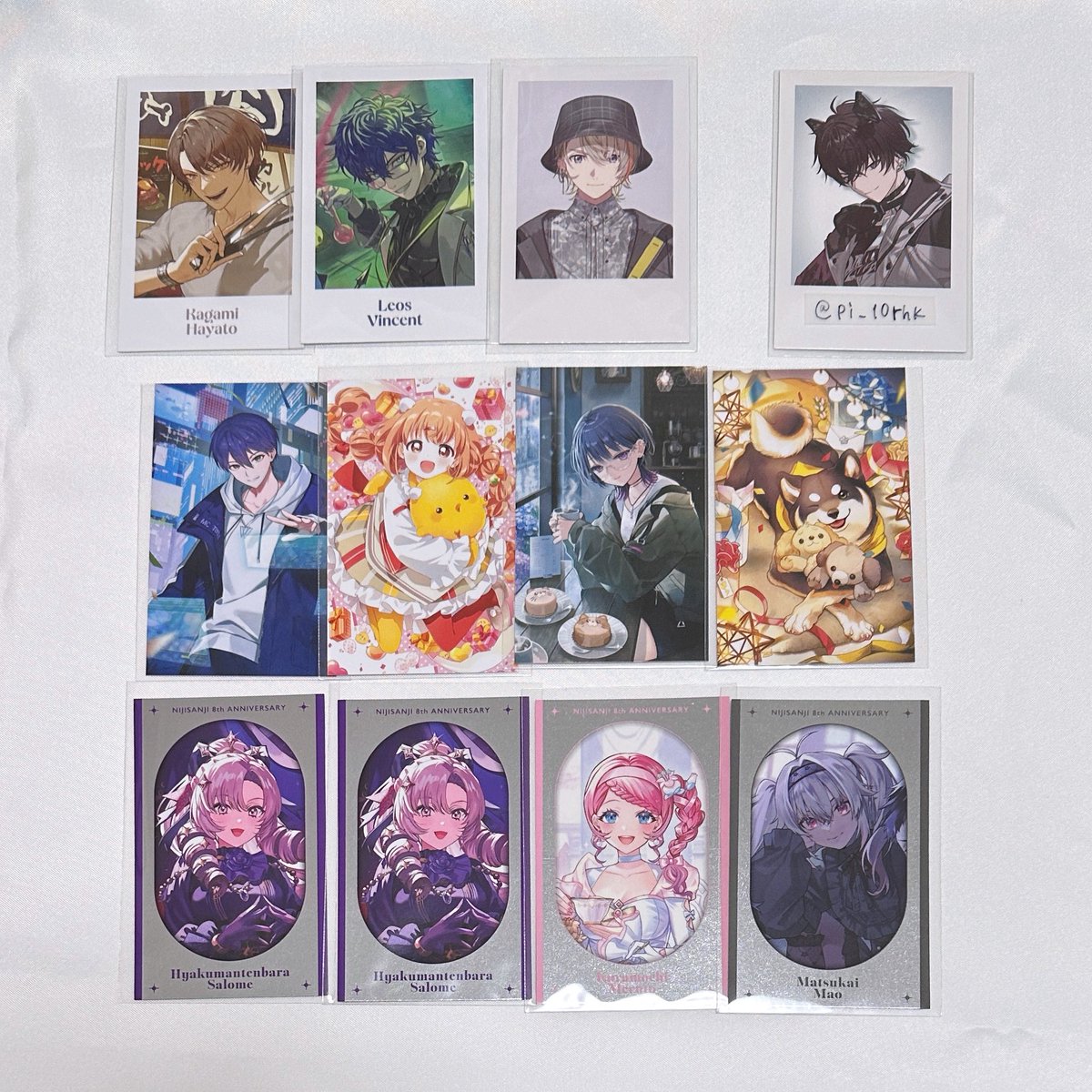 _pi_goods's tweet photo. 【交換】にじさんじ ノスタルジア 8thメタカ 共通衣装3D Another style メモリアル

譲︰画像1.2

求︰画像3

郵送希望。条件合う方いましたら検索からでもお気軽にお声掛けください。※IDは鍵垢のものです。 https://t.co/HxPBvf6OhL