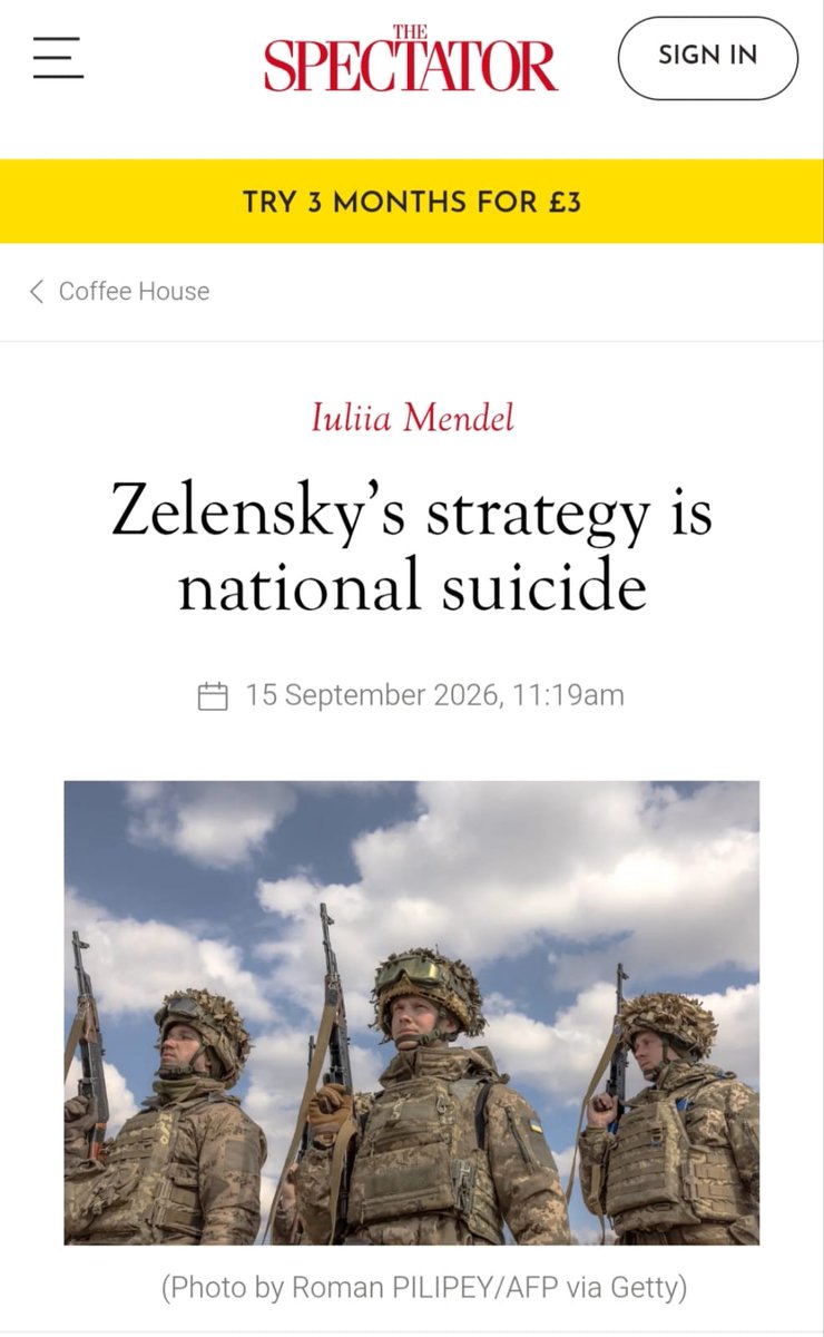 IuliiaMendel's tweet photo. The war in Ukraine has lost any plausible theory of victory. At this point, it only lines the pockets of a corrupt and narrow circle of elites while the country itself perishes.  https://t.co/dn1YiSs0J7 https://t.co/LkLg0WmcT8