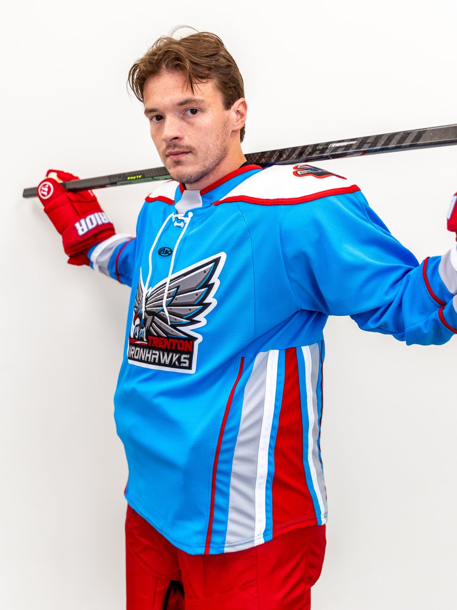 IronhawksHockey's tweet photo. Theyโre here and theyโre beautiful. ๐ ๐ฅ
The Trenton Ironhawks sweaters are officially in style.
Available to purchase in-person and online. #ForgedForVictory https://t.co/J6gduJCfXL