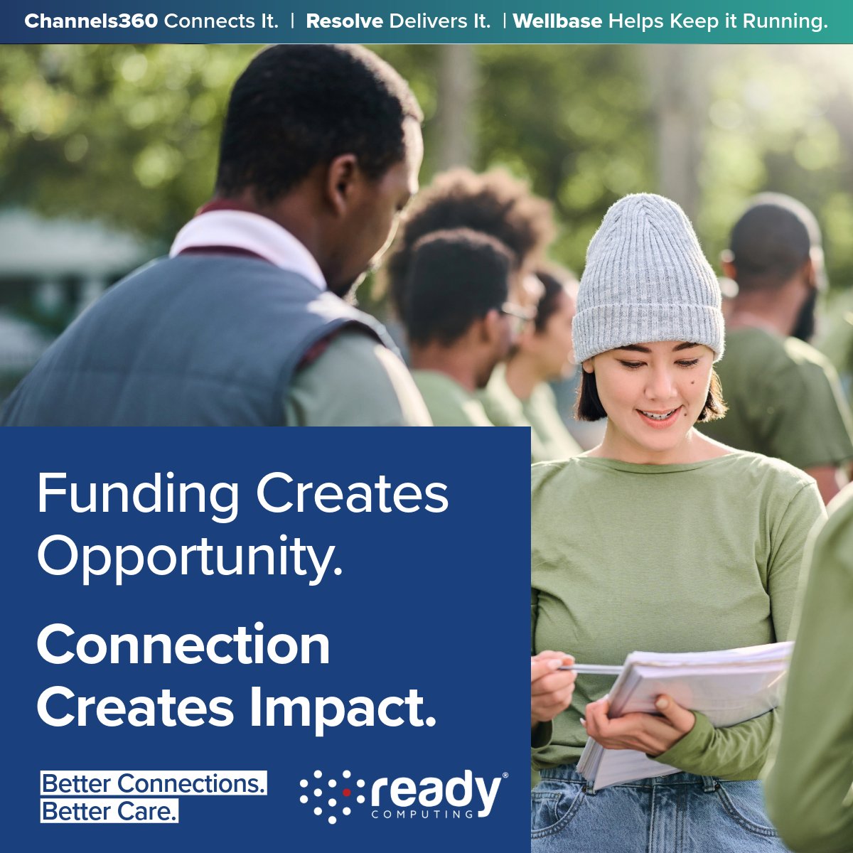 Ready_Computing's tweet photo. Ready Computing builds the tech bridges that break down silos, address clinical and social needs together, and maximize every dollar invested.

👉 Schedule a session: https://t.co/1EDAxDV0S8

#HealthcareIT #CareCoordination #HealthEquity #ReadyComputing #SDOH https://t.co/3oV7hJ4JMQ