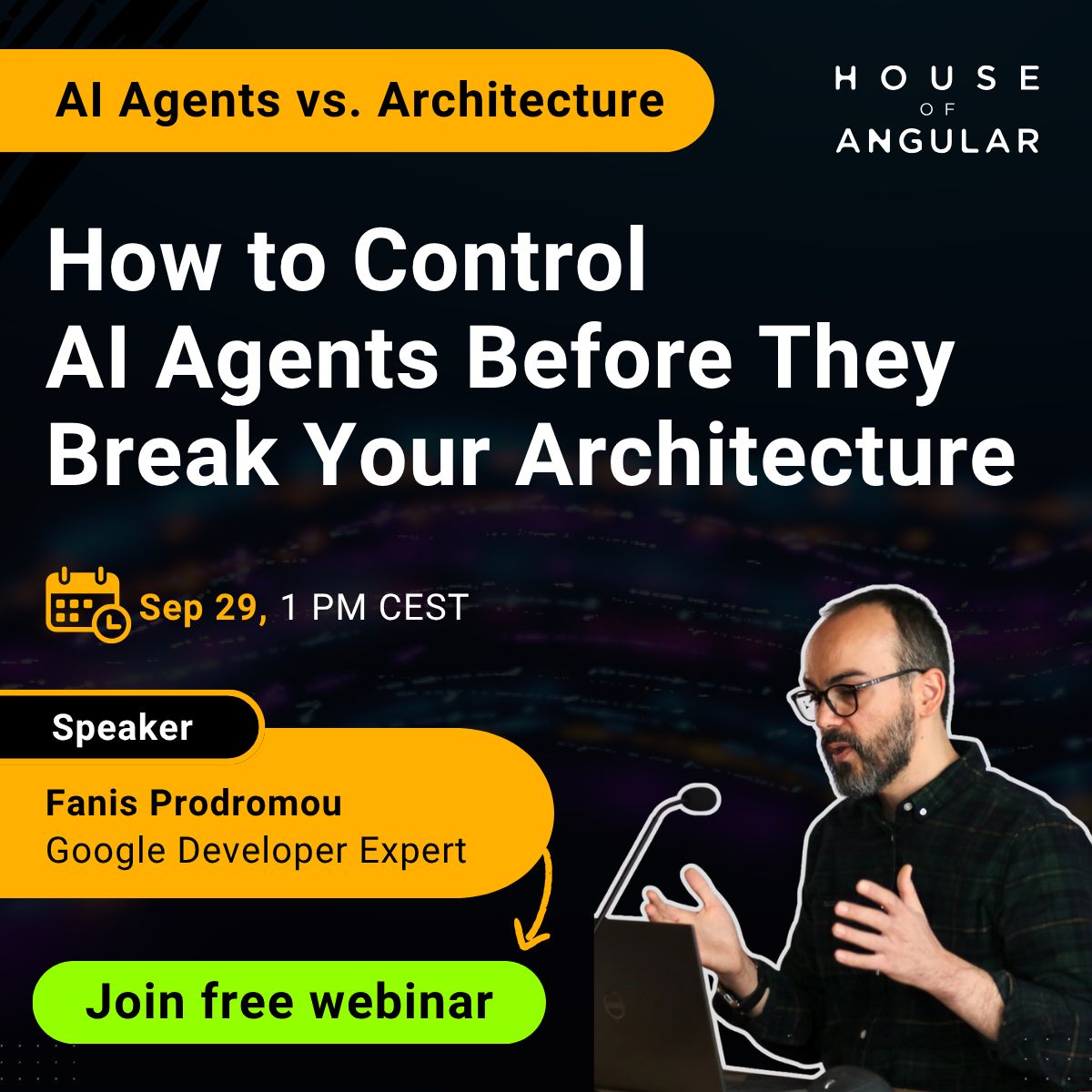 HouseOfAngular's tweet photo. Reviewing more PRs than a year ago in the same amount of time?

When you rush, it’s tempting to rely on green checks to approve code faster.

📅 September 29, 1 PM CEST
Join GDE @prodromouf's free webinar to learn how passing tests can hide code flaws.

Register below 👇 https://t.co/wFxesfMTNL