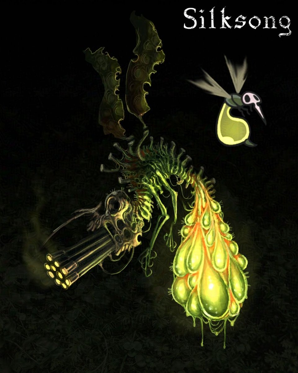 waasken's tweet photo. My 6 favourite forest creatures from Hollow Knight Silksong! 🪲
Bloatroach, Groal the Great, Spit Squit, Mossgrub and Mothleaf Lagnia !
- When you're out for a walk in the woods, which one are you most afraid of running into? 🌲
#art #teamcherry #créature #jeu-vidéo #monstre https://t.co/xhf4L06eg6