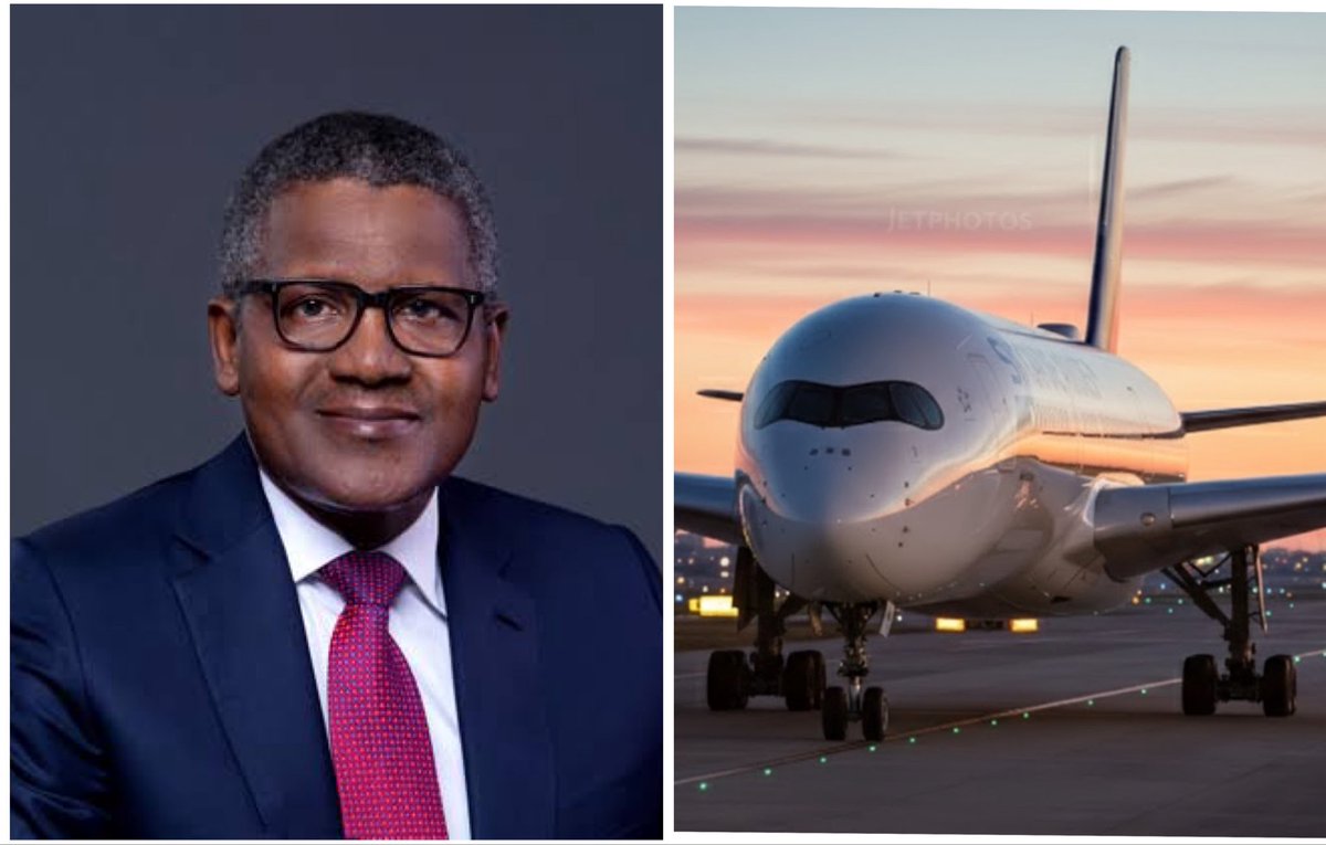 instablog9ja's tweet photo. “I bought my first aircraft four months before I turned 23. I’ve seen it all” — Billionaire businessman Aliko Dangote https://t.co/cxVEJmWpiP