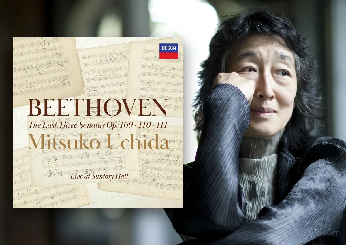 monofuzzJr's tweet photo. New Uchida recording of the last 3 LvB sonatas. I am not familiar with her earlier recording of these same sonatas, but these are wonderful. 

#Beethoven #MitsukoUchida https://t.co/5jITvZmmu2
