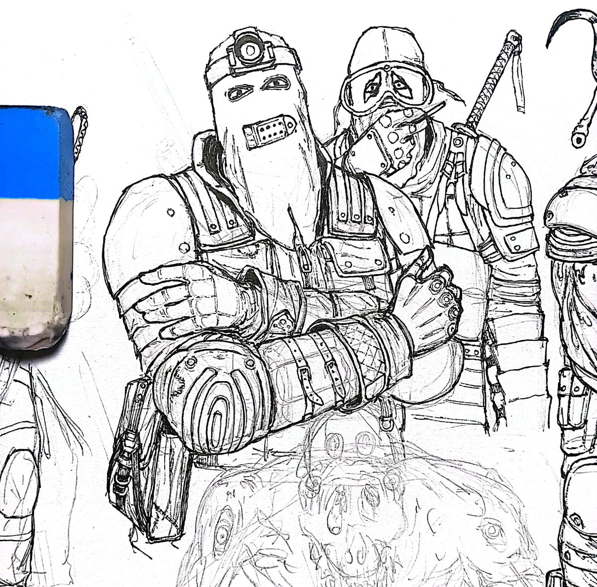 SLAPKNUTTS55831's tweet photo. Goons inking https://t.co/niQ0KZTNzs