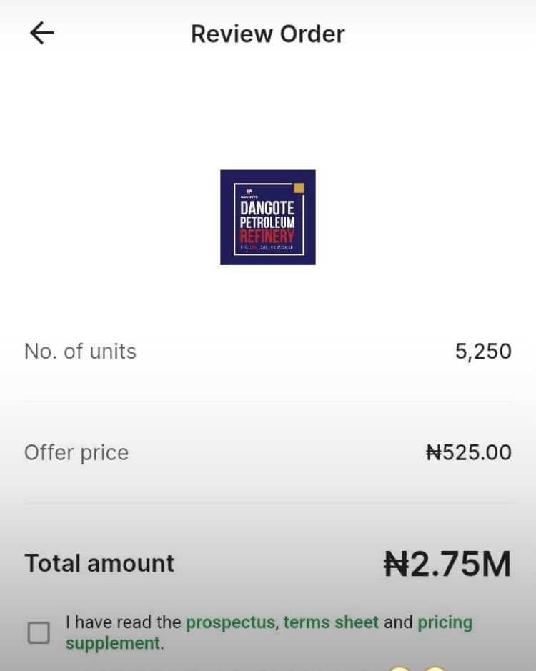 Mayokun0450's tweet photo. If to say @OPay_NG get direct link to @DangoteGroup shares now, I for dey buy am small small….but na only betting concern them. https://t.co/ddoAZHhYXx