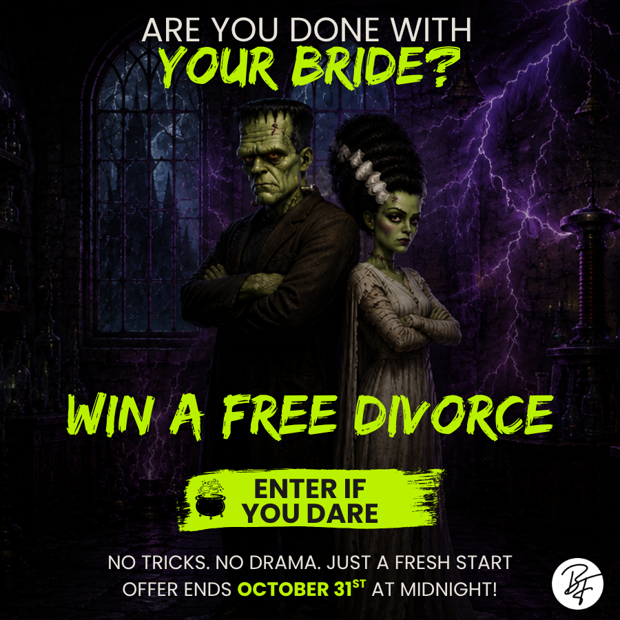 bryanfaganlaw's tweet photo. This October we're giving away a free divorce. No tricks, no drama, just a new chapter. 👻 Enter by midnight Oct 31. T&amp;Cs apply. https://t.co/Apgf3uGhpU #Halloween #Texas #TX https://t.co/9PHG04apG1