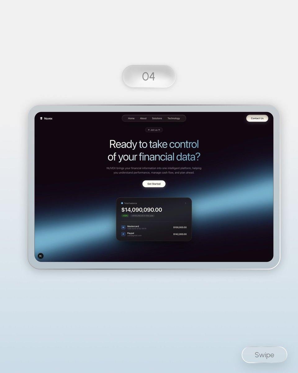 pixelsarchive_'s tweet photo. A website should look good and function like a real product.
Brought this digital experience from a Figma concept to a fully functional Next.js front-end. 

Have a product that needs a website? 
🔗 Link below / In bio to get in touch!

#UIUX #NextJS #Figma #webdesign #webdev https://t.co/GZJ0b7xMEf