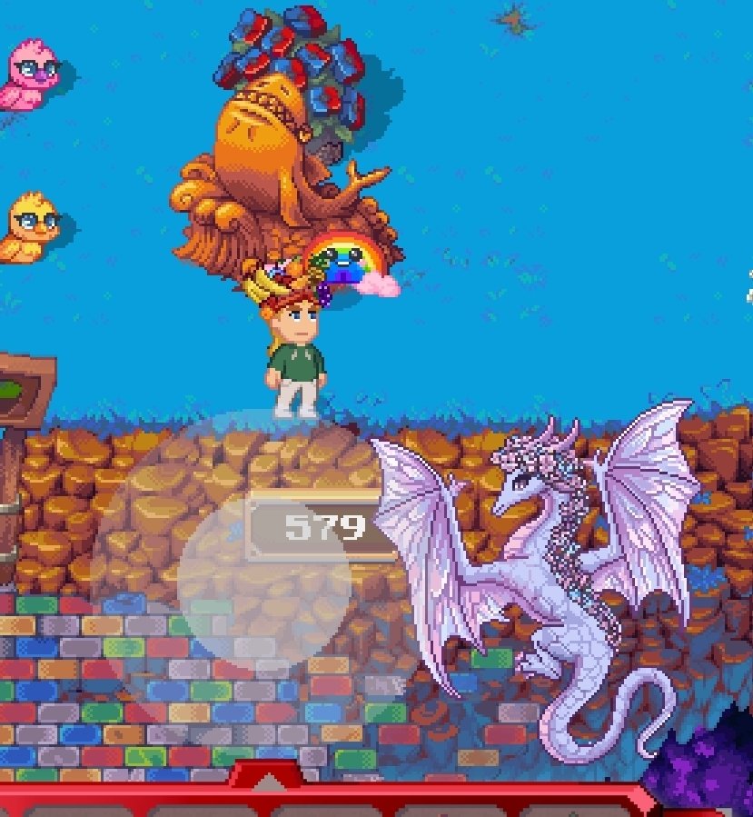 neanff's tweet photo. @NenzyWenzy @pixels_online yuppp and I have the beautiful dragon. Thanks again Nenzy 😽💚💙💜 https://t.co/SbEnCBSC0a