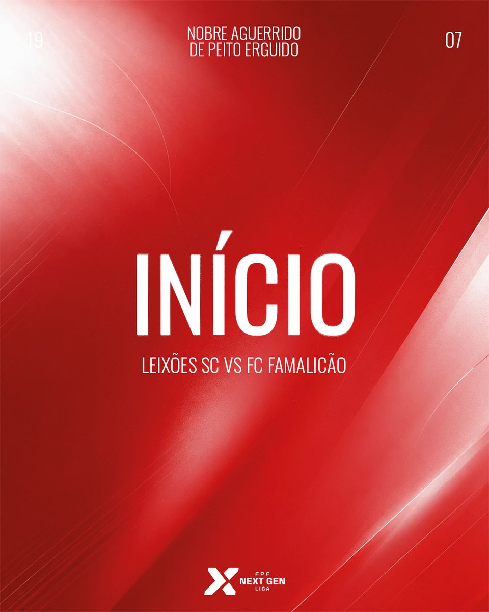 leixoessad's tweet photo. #Sub23 • 🕗 Início do Jogo! Kickoff!
#ArmadaDoMar • #LSCxFCF • #LigaNextGen https://t.co/Xf1patL2Jt