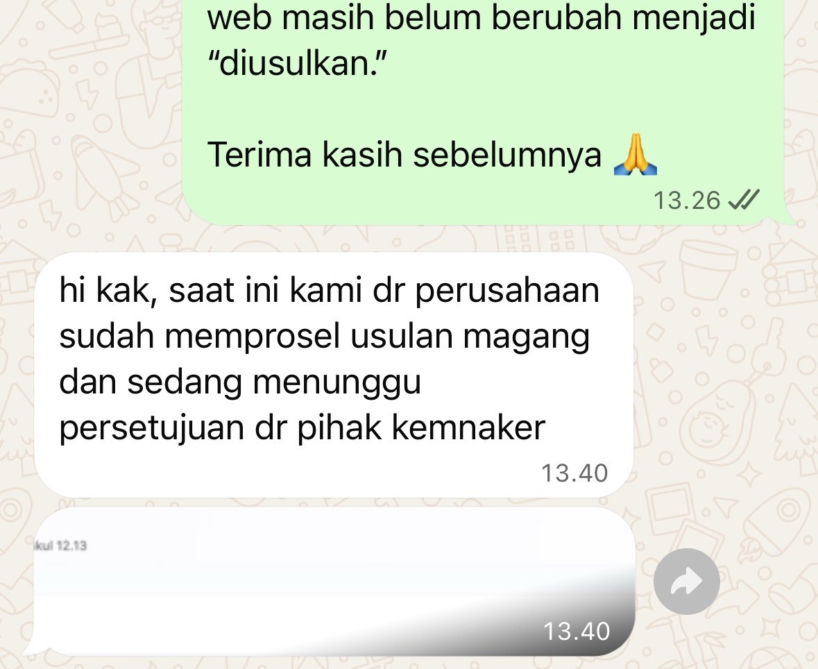 sahaisme's tweet photo. @starpbix @prelovedbaju22 @bbingg__ Blm berubah samsek tp aku percaya udh diusulkan, soalnya HRnya kirim ss list nama bahwa aku udh diusulkan di web dan tinggal tunggu konfirmasi kemn4ker

RO 9/9/26 siang
Tes TPA 9/9/26 malam (DL 10/9 pagi)
LGD 10/9/26
Itv user 11/9/26
Dinyatakan lolos 14/9/26
Diusulkan PT 15/9/26 https://t.co/k4lRsZrXoQ