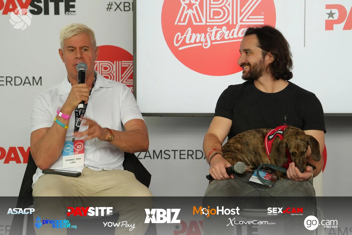 PornoDan's tweet photo. Speaking at @XBIZ Amsterdam on Paysites w Kenny of @Paysitecom @PaulitaPappel @yoursmary_real &amp; Austin Baby https://t.co/HG6lallBnm