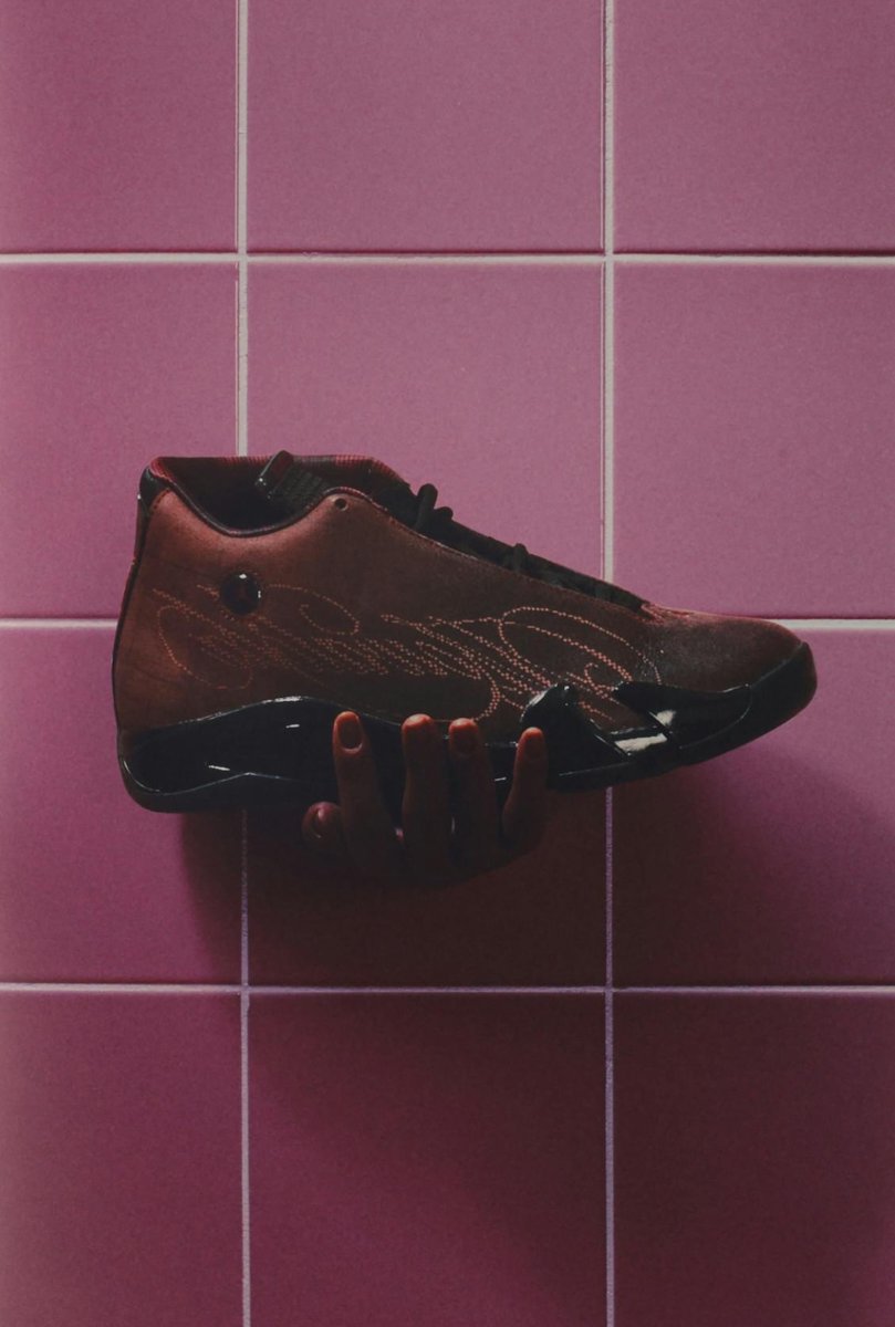 ModernNotoriety's tweet photo. Chxrry and Tezzus for Mowalola x Jordan (2026) https://t.co/H0O9Rc7LmX