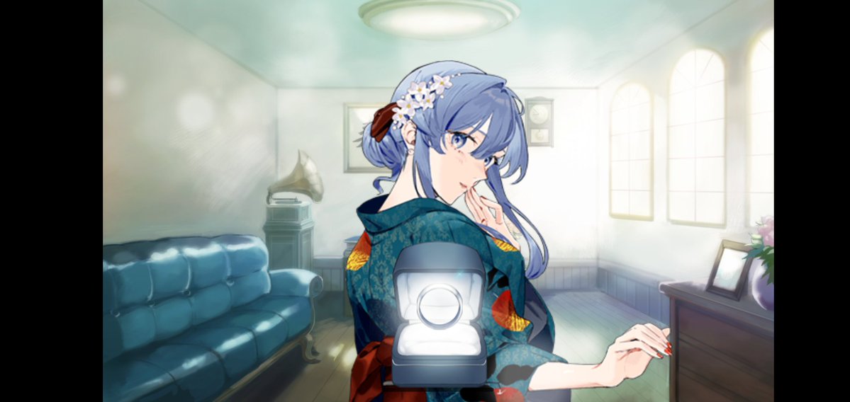 PP0dxtRsL767976's tweet photo. 進水日１日遅れですが
ヴィクトリアスとゴトランド、嫁感になりました
海外艦だと初のケッコン https://t.co/4KYVrqj8Ya
