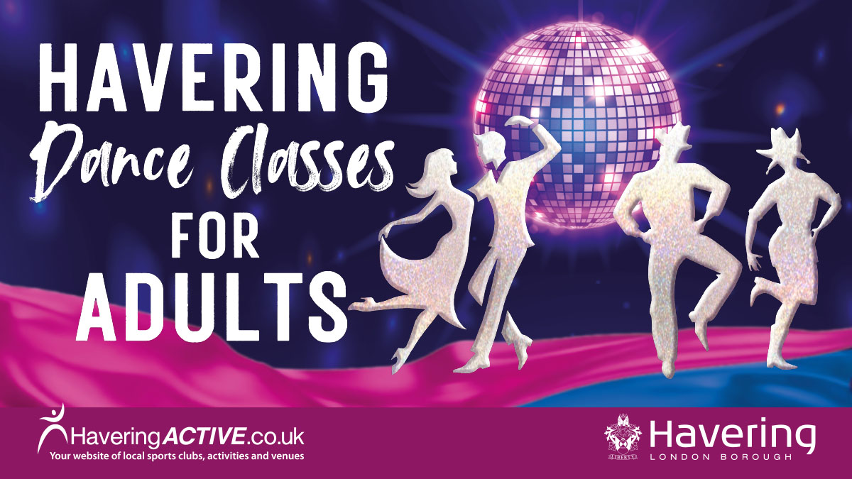 LBofHavering's tweet photo. 💃🕺 Get moving with Havering's Adult Dance Programme!
From Latin &amp; Ballroom to Modern Line Dancing, there's a class for everyone, whatever your experience level.
 📅 Sept 2026 to June 2027
 🎟️ 10-week courses from £59
Book your place today at https://t.co/qVsc59AtGe https://t.co/JowsBinKe5