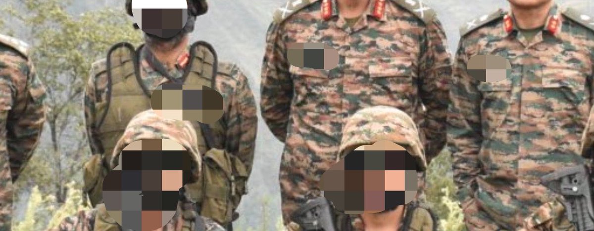 KSingh_1469's tweet photo. Weapon sights ❌ 
Proper communication headsets ❌ 
Ergonomic plate carriers ❌ 
Battle belts cross ❌ 
Sidearms ❌ 

Bright gorget patches ✅
Elbow pads in the field slipping so useful they are worn nearer their wrists ✅ https://t.co/JDkVnwL9Wi
