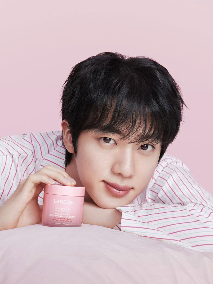seokjinfile's tweet photo. JIN FOR LANEIGE WORLD SLEEP TOUR 🩷 https://t.co/zPxHCeuOUR