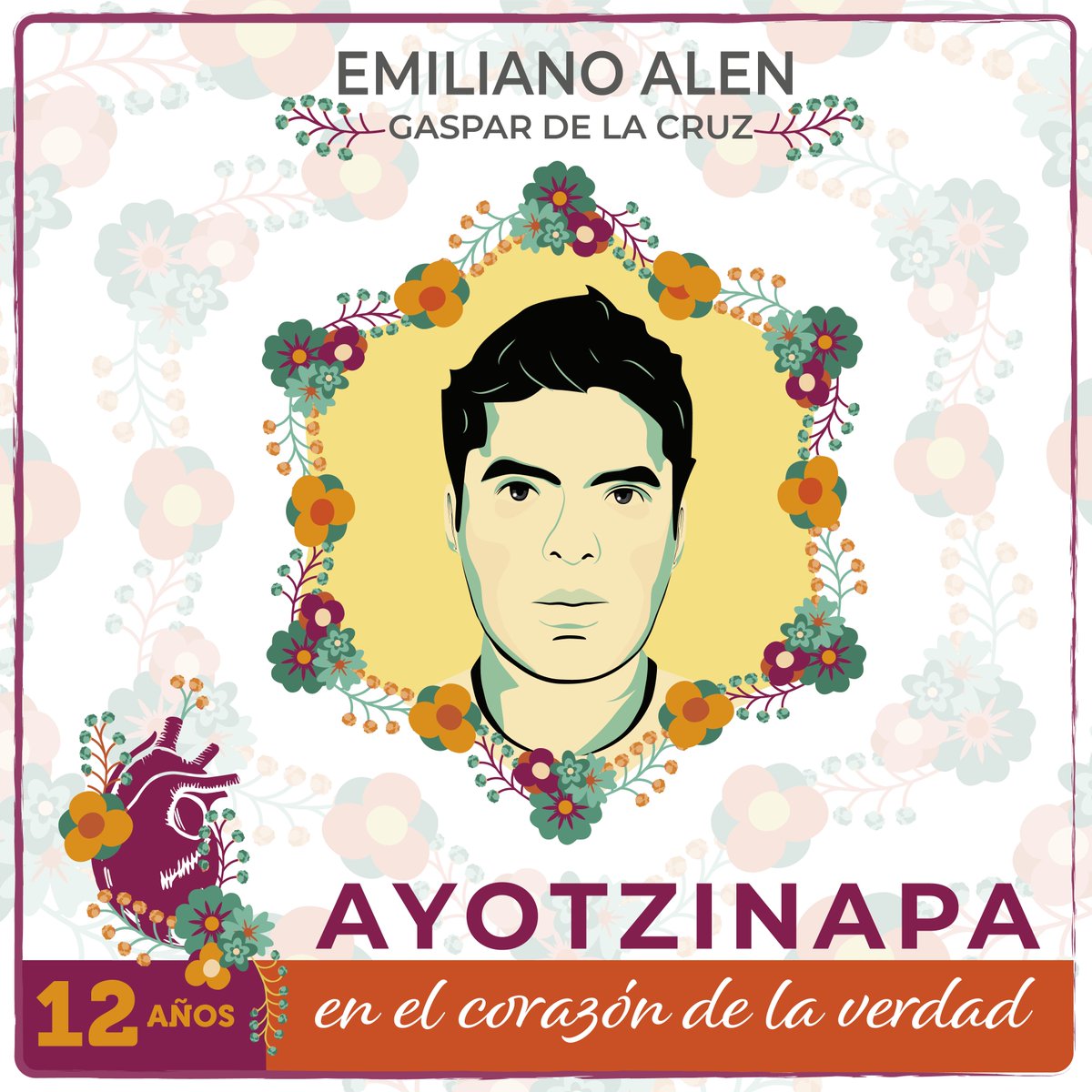 Tlachinollan's tweet photo. #12añosdeAyotzinapa #SinVerdadnohayMéxico
#Ayotzinapaenelcorazóndelaverdad | A 12 años con la herida abierta, sin saber nada de los 43 estudiantes. 

¡Por los 43 y por un México sin desaparecidxs! https://t.co/LA2GHC4n6G