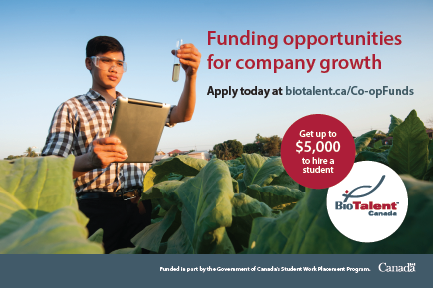 BioscienceMB's tweet photo. What could your organization achieve with skilled, eager-to-learn talent?

@canada_bio Student Work Placement Program (SWPP) provides SME supports to hire students in STEM, business, and more. Applications are now open, apply today!

https://t.co/0nRvyGvvzN https://t.co/1yZ4iyKlll