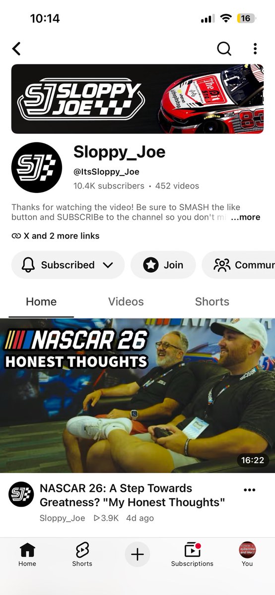RonniejayVining's tweet photo. @JoeyStone_8 @NASCAR26TheGame @ENASCARGG @iRacing PS5!! https://t.co/1lyBctSdYu