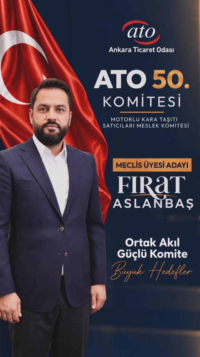 faslanbas06's tweet photo. Ankara otomotiv sektörünün güçlü temsili için bugüne kadar sorumluluk aldık; meslektaşlarımızın taleplerini ATO Meclisi’ne taşıdık, çözüm bekleyen konuların takipçisi olduk.

Şimdi, edindiğimiz tecrübe ve birikimle; hayata geçirdiğimiz hizmetleri ileri taşımak, mesleğimizin itibarını korumak ve Ankara’nın otomotiv ticaretindeki gücünü artırmak için bir kez daha göreve talibim.

ATO Motorlu Kara Taşıtı Satıcıları Meslek Komitesi Meclis Üyesi adayı olarak, ortak aklı esas alan ve sonuç üreten bir anlayışla çalışmayı sürdüreceğiz.

Ankara için, mesleğimiz için; tecrübeyle, güvenle, kararlılıkla büyük hedeflere …