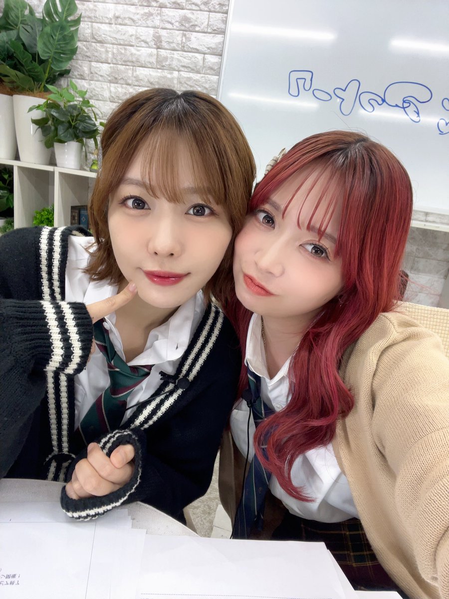 yamazaki_haruka's tweet photo. アクティ部ありがとうございました🌸

来月は
\(ᯅ̈ )/田所あずさちゃん@AzusaTadokoro  
ゲスト決まりました！！！！！！

10月なので仮装ですよー！！！！
我々の強い希望が通りました！！！！！！ https://t.co/KeHEER31jA