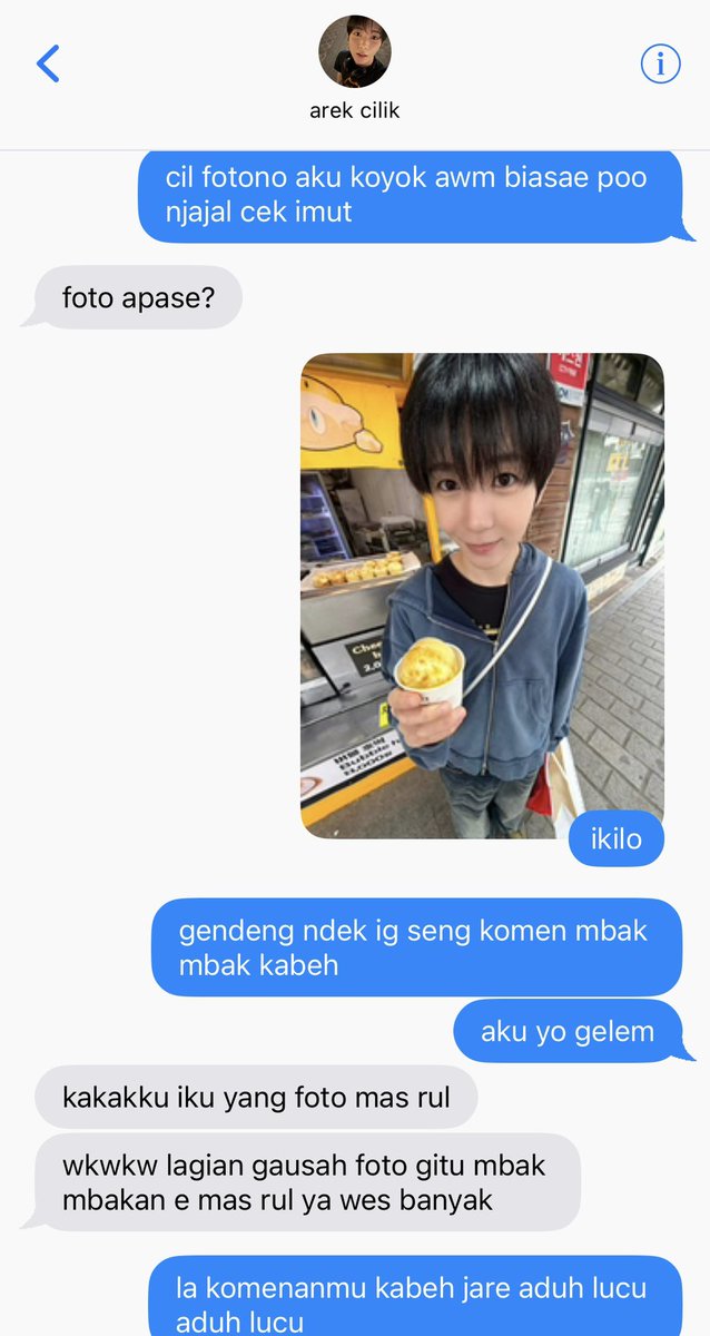 maedarikyu's tweet photo. arek kok yak yak an😭 https://t.co/4SITNJJiCh
