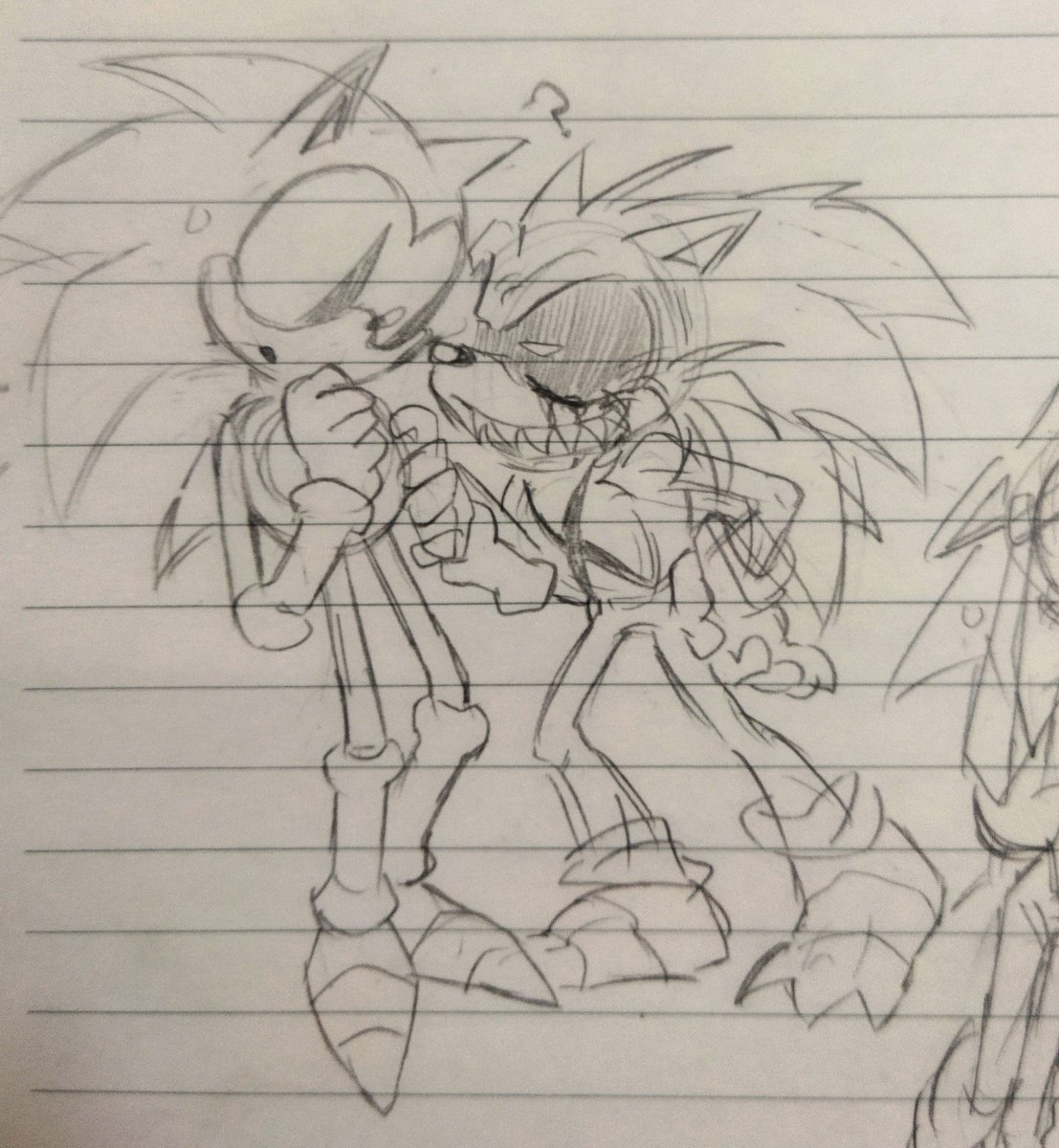 Simp4crazymen's tweet photo. Some doodles from college becuz im lwkey gonna crash out with deadlines https://t.co/lCuvj4iVlI