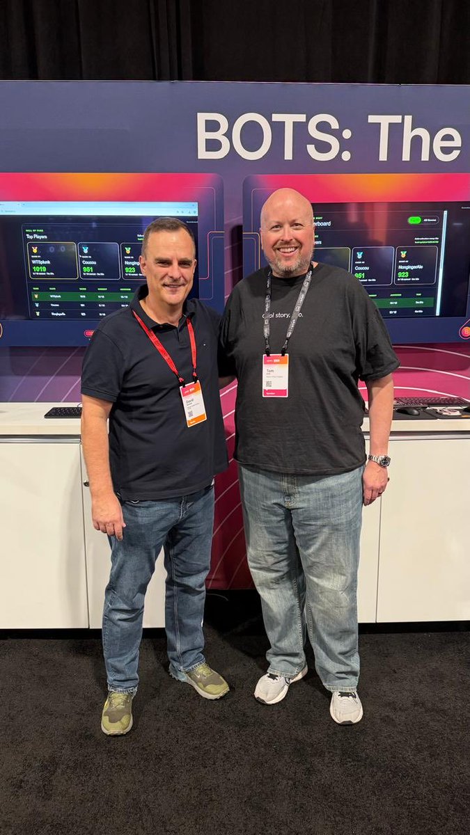 davidbombal's tweet photo. Having a great time at @splunk .conf26! Great to meet so many of you and learn more about Splunk from experts like Craig Woolley and Tom Smit.
A big thank you to @Cisco for sponsoring my trip!
#splunkconf26 #SplunkSponsored https://t.co/2vW0OS3yde