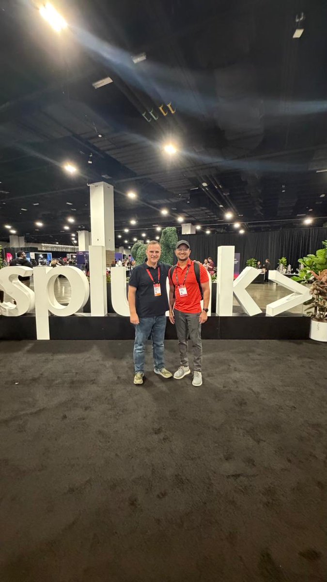 davidbombal's tweet photo. Having a great time at @splunk .conf26! Great to meet so many of you and learn more about Splunk from experts like Craig Woolley and Tom Smit.
A big thank you to @Cisco for sponsoring my trip!
#splunkconf26 #SplunkSponsored https://t.co/2vW0OS3yde