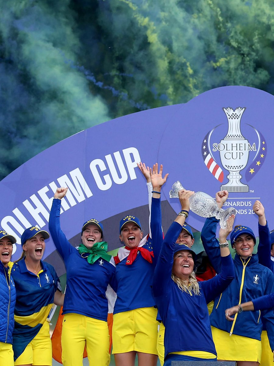 ISPSHanda's tweet photo. The Solheim Cup returned to Europe! 🇪🇺

A huge congratulations to our ambassador @HullCharley and Team Europe on a brilliant Solheim Cup victory 👏

Another incredible chapter in Charley’s journey &amp; we’re proud to be on it with her as she continues to showcase the #PowerOfSport https://t.co/3dbRt4Ka0j