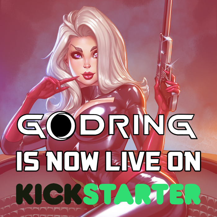 ExpatStudiosLLC's tweet photo. **GODRING IS NOW LIVE ON KICKSTARTER! ππ** π Kickstarter link in bio
To celebrate launch day, weβre showcasing one of the latest additions to Godring Issue 1: an incredible Agent Delta variant cover by comic industry legend @alegarza77 !
#Godring #IndieComics #RealArt #NoAI https://t.co/Ic1maSzBGv