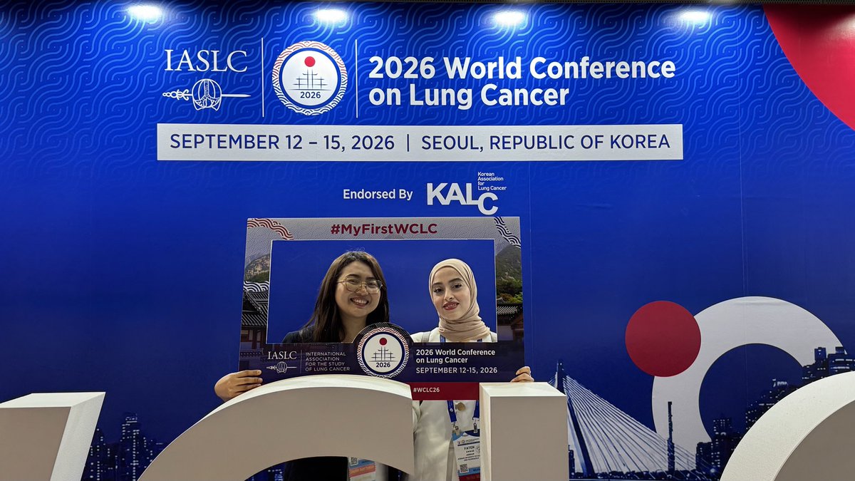 AwwadFa10's tweet photo. And that’s a wrap on #WCLC26! 🇰🇷🫁

Had an unforgettable experience filled with insightful sessions, valuable learning, and inspiring conversations. Grateful for all the wonderful people I had the chance to meet and connect with. 

Until next time! @IASLC https://t.co/RqWobkovVz