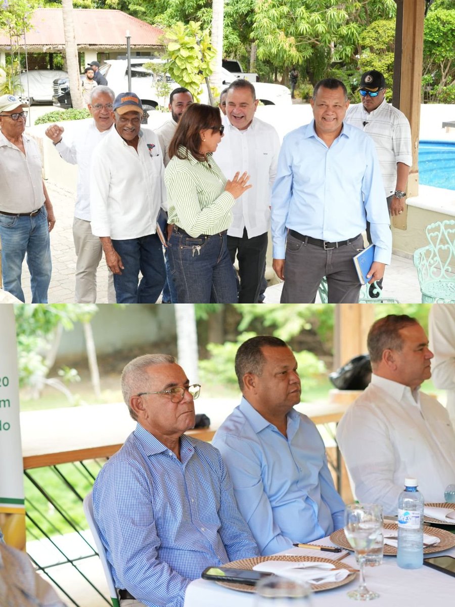 AgriculturaRD's tweet photo. Seguimos avanzando en la transformación y modernización del campo dominicano.

Sostuvimos una productiva reunión de coordinación con productores de banano y arroz de la Línea Noroeste, con quienes afinamos la ruta crítica y las acciones necesarias para la próxima puesta en marcha del Programa Nacional de Mecanización Agropecuaria (PRONAMEC) en esta importante zona productiva del país.

Este diálogo directo con nuestros productores nos permite identificar necesidades, coordinar soluciones y garantizar que la mecanización llegue al territorio con una planificación efectiva, contribuyendo a reducir costos, aumentar la productividad y hacer más rentable y competitivo nuestro campo.

#AgriculturaRD #PRONAMEC #Mecanización #LíneaNoroeste #Productores #CampoDominicano