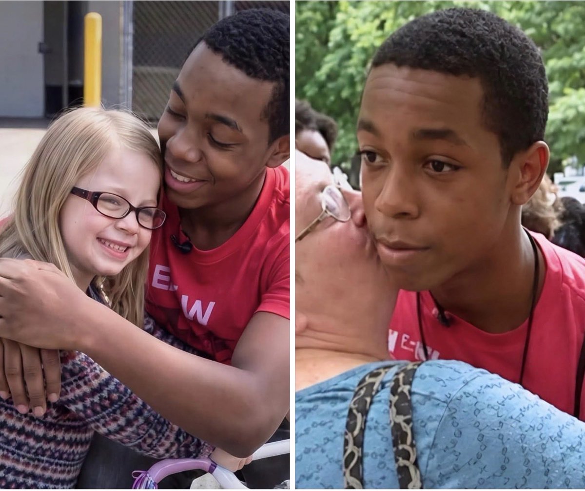 eagameover's tweet photo. 🚨INCREDIBLE: This 15 year old boy in Pennsylvania chased a kidnapper's car on his bike for 15 minutes, forcing the abductor to release a 5-year old girl and saving her life.

Never thought twice. He was raised right.

Never thought twice. He was raised right. https://t.co/8KpTQZsi0H